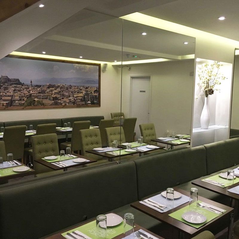 Greek Restaurant in London inside