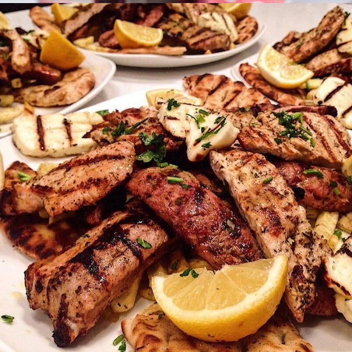 Greek Restaurant Mixed Grill