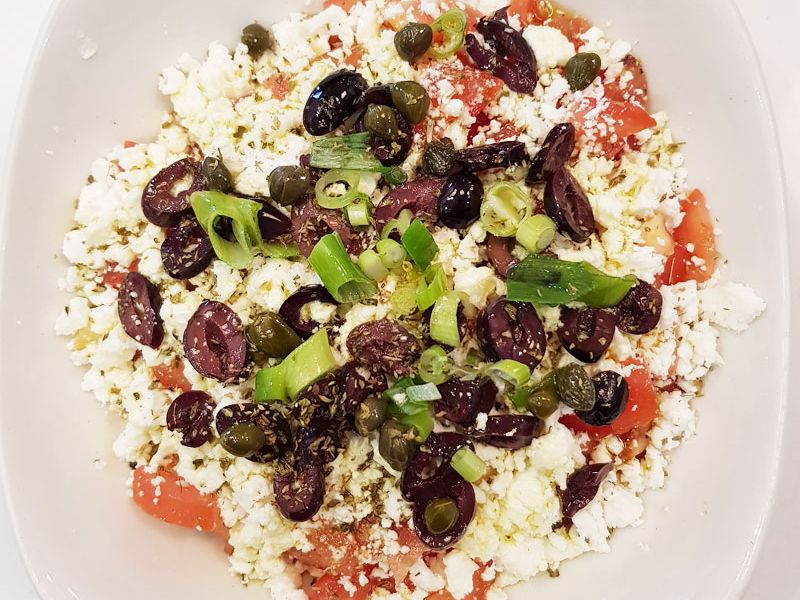 Cretan Dako Salad