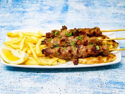 Pork Souvlaki Skewers