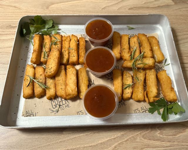 Golden Halloumi Sticks