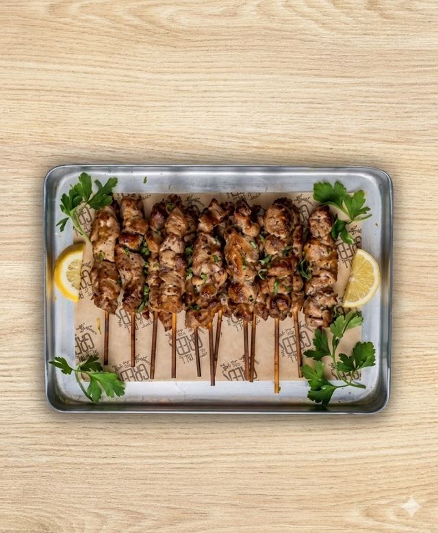 Pork Souvlaki Skewers